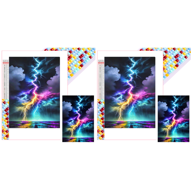 5D DIY Kit Con Cuentas Cuadradas Completas Del Arte 55x75cm