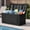Black, variant on Uforic 90 Gallon Resin Outdoor Deck Box, Waterproof UV Resistant Lockable Storage Box with Handles, Black