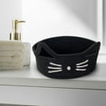 thumbnail image 6 of Gnmfd Cats Ear Woven Storage Basket, Cotton Thread Organizer for Household Office Cosmetics Snacks, Toy Organizers and Storage, Cube Storage Organizer, Stuffed Animal Storage, Closet Organizers, 6 of 7