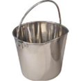 thumbnail image 1 of Stainless Steel Flat Sided Pail 128oz, 1 of 1