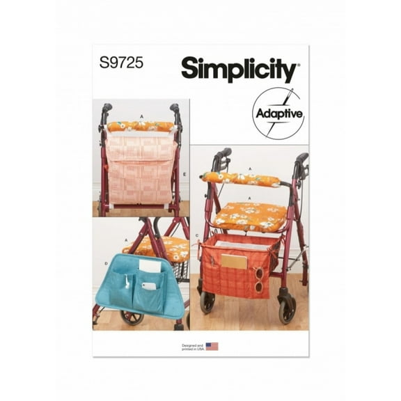 Simplicity Sewing Pattern 9725 Accessories, Bags One Size