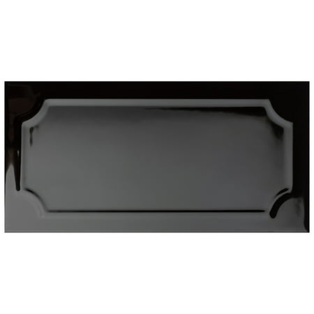SomerTile Metro Hex 2 in. Matte Black 11 -1/8 in. x 12-5/8 in. x 6 mm Porcelain Mosaic Tile (9.96 sq. ft. / case)