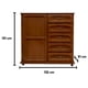 thumbnail image 4 of Comoda Kessa Muebles Chapala tabaco, 4 of 5