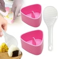 thumbnail image 2 of Piwvid Triangle Sushi Mold Press Molds Non Stick Sushi Making Kit DIY Rice Ball Maker Mold Sets, Sushi Seaweed Kitchen Rice Ball Mold DIY Kitchen Gadget, 2 of 9