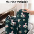 thumbnail image 5 of Green Cartoon Unicorn Flower Pattern Bathroom Rugs Mat,Non Slip Microfiber Bathroom Rug,Rubber Backing,Soft Bathroom Mats for Bathroom Floor,Tub and Shower,60x24in(150x60cm), 5 of 5