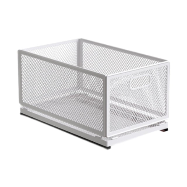 Organizador de gabinete extraíble perfecl Estante de almacenamiento 40 cm x 24 cm x 21,2 cm acero al carbono