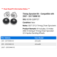thumbnail image 2 of Timing Sprocket Kit - Compatible with 2007 - 2017 BMW X3 2008 2009 2010 2011 2012 2013 2014 2015 2016, 2 of 2