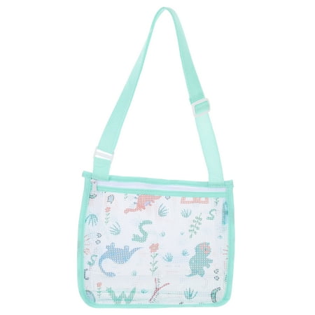 

Hemoton Bag Beach Mesh Tote Bags Sand Shell Seashell Kids Pool Storage Summer Small Toys Sea Laundry Net Shower Play Away Zipper