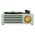 thumbnail image 2 of HY-T05 Vinyl Record Player Portable Speaker Turntable Player 33/45/78 RPM for RCA R/L, 2 of 8