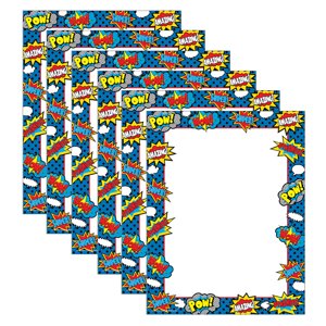 Teacher Created Resources (6 Pk) Papier d'ordinateur Superhero