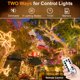 thumbnail image 2 of Cadena de luces LED KNONEW 123 m 1000 LED para exteriores, Navidad, color blanco cálido, 2 of 9