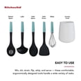 thumbnail image 4 of Juego de herramientas y artilugios KitchenAid de 6 piezas con vasija, color aguamarina, 4 of 7