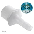thumbnail image 4 of Fish Tank Joint,10PCS Aquarium 1/2" Thread Hose Fittings Aquarium Joint Compact and Lightweight, 4 of 12