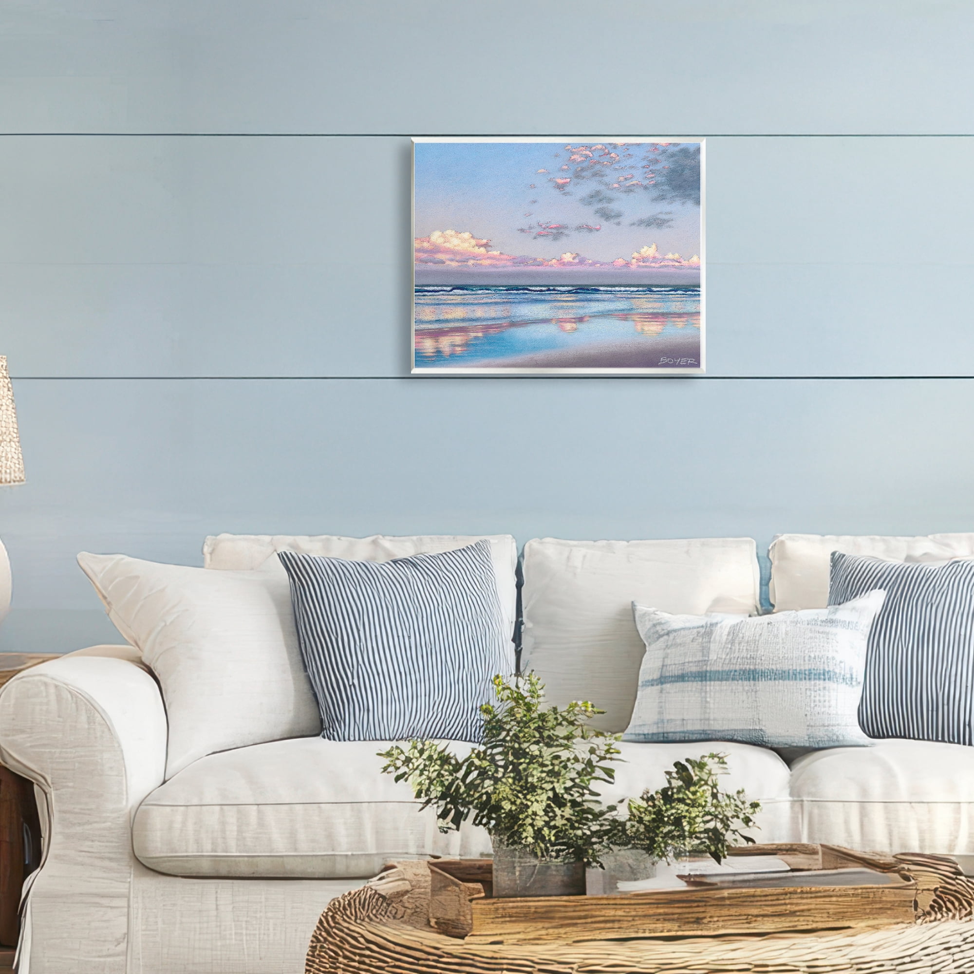 Stupell Industries Nature's Poetry Seascape Wall Plaque Art, design by Susy Boyer