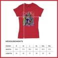 thumbnail image 5 of Tee Hunt Dean Russo Cute Love You Basset T-Shirt Colorful Dog Pet Women's T-Shirt Tee, Red, XX-Large, 5 of 5