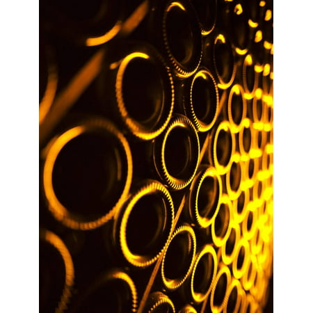 France, Marne, Champagne Region, Epernay, Moet and Chandon Champagne Winery, Champagne Cellars Print Wall Art By Walter