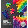 thumbnail image 3 of JigFun Puzzle, Tie Dye Colorful 500 Piece Jigsaw Puzzle for Adults/Teens (Puzzle Saver Kit Included), 3 of 7