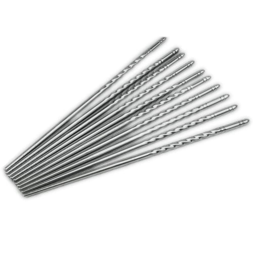 1/5/10 Pairs China Non-slip Design Chop Sticks Stainless Steel Chopsticks H&P 