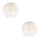 thumbnail image 1 of Matsuzay Vintage Industrial Pendant Glass Light Lamp Lamp Shade D Hanging Ceiling  Globe 2piezas Marrón claro 13 cm, 1 of 1