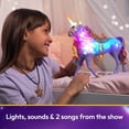 thumbnail image 3 of Unicorn Academy, Rainbow Light-up Wildstar with Lights, Sounds & Music for Ages 4 and up, 3 of 11