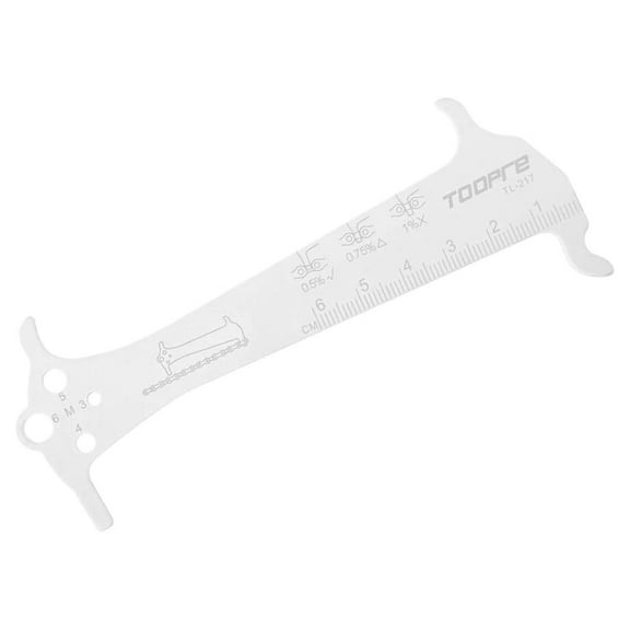 Bike Chain Checker Aluminum Alloy Bicycle Chain Wear Indicator