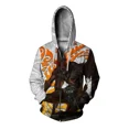 thumbnail image 3 of Sudadera con capucha y cremallera de otoño para hombre, ropa Y2k, sudadera con capucha con estampado de monstruo para hombre, ropa gótica para hombre, sudadera con capucha y cremallera estilo hip hop, 3 of 4
