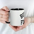 thumbnail image 5 of CafePress - But First Football - 11 oz Ceramic Mug - Novelty Coffee Tea Cup, 5 of 6