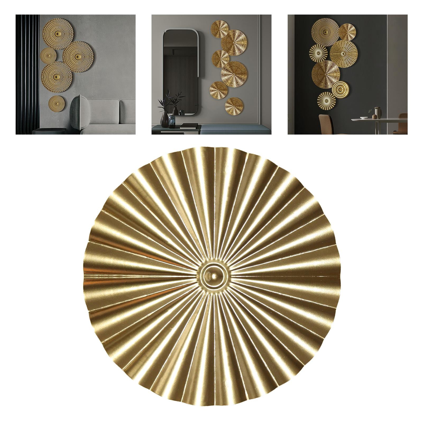 Geometric Wall Mount Art Hanging Sculpture Circle Crafts Home Wedding