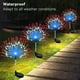 thumbnail image 3 of Luces solares para jardín Slyuexu, paquete de 2, 120 LED, impermeables, 3 of 6