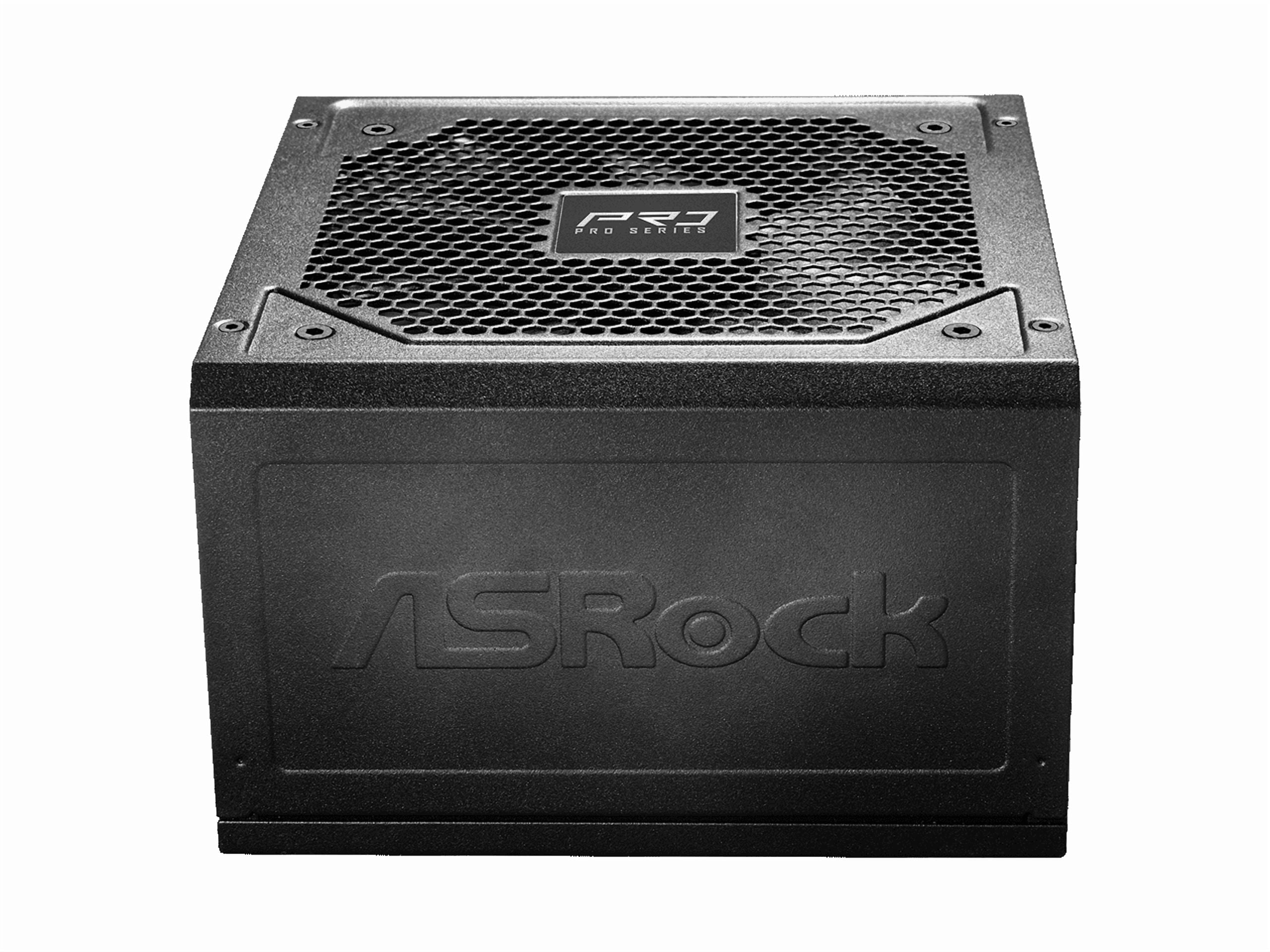 ASRock PRO Series PRO-850B 850 W ATX 3.1 Compatible 80 PLUS BRONZE Certified Power Supply