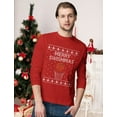 thumbnail image 3 of Tstars Mens Christmas Shirts Gift Merry Christmas Swishmas Ugly Sweater for Basketball Lovers Funny Humor Family Holiday Shirts Xmas Party Christmas Gifts for Him Long Sleeve T Shirt, 3 of 6