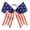 B, variant on QIQUWOHUL USA Flag Children's Hair Bow Elastic Hair Ties Hair Accessories