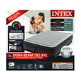 thumbnail image 7 of Intex 64413ED Elevated Dura Beam Fiber Tech Airbed with Built in Pump, Queen, 7 of 7