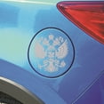 thumbnail image 4 of Walbest Auto Car Body Sticker - Silver Coat of Arms of Russia Decal Russian Federation Eagle Emblem Universal, 4 of 6