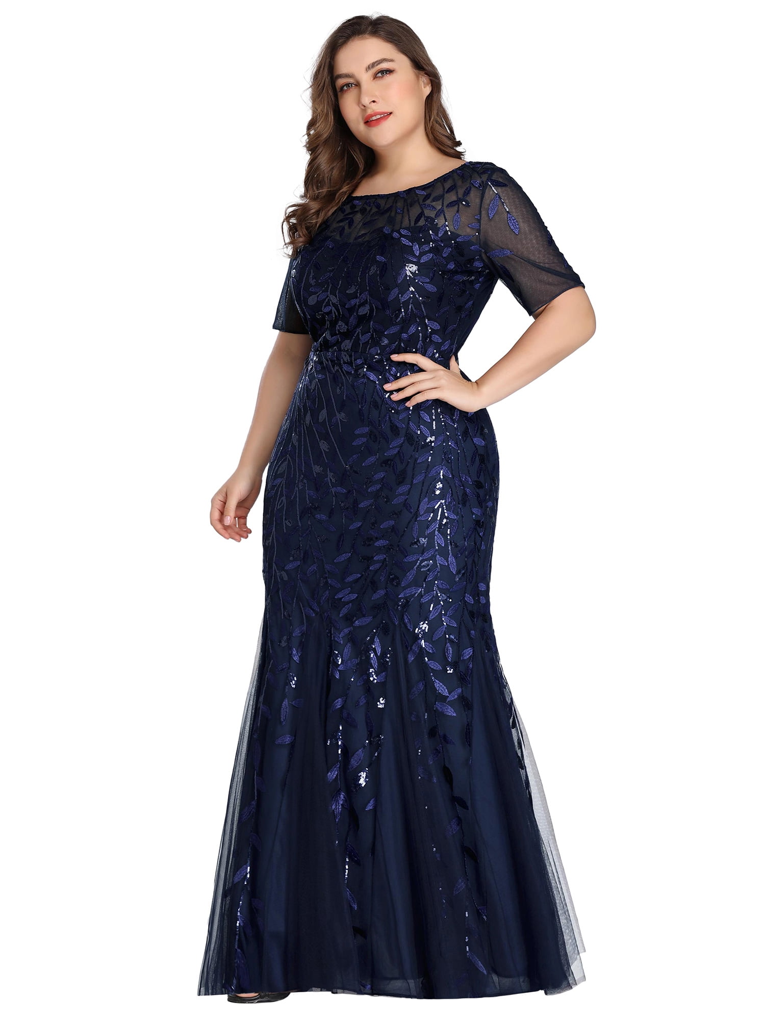 navy blue dress for summer wedding