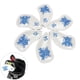 thumbnail image 5 of Portátil Golf Iron Headcover Número de identificación del diseño del cráneo con grado Cuña de arena Cubre la cabeza Accesorios de protección antidesli blanco Baoblaze cubierta de la cabeza de golf, 5 of 8