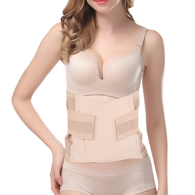 Faja Transpirable, Corsé De Faja Postparto Cinturón Abdominal Ajustable Transpirable Bellyband Innovación Moderna