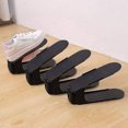thumbnail image 5 of 10 Pack Adjustable Shoe Rack, Stack Shoes, Shoe Organizer, Space Saving Shoe Rack Holder (Black), 5 of 5