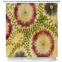 Shower Curtains 70" x 93" from DiaNoche Designs by Paper Mosaic Studio - Flower Whispy