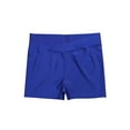 thumbnail image 4 of YEAHDOR Kids Girls Toddlers Ballet Dance Shorts Gymnastics Athletic Biker Cycling Shorts Blue 12-14, 4 of 6