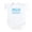 Cloud White, variant on - Hello My Name Is: Jackson Infant Bodysuit - Baby Light Bodysuit, Size Newborn - 24 Months