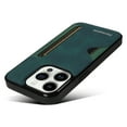 thumbnail image 3 of Case for iPhone 15 Pro Max, Vintage Premium PU Leather Wallet Case with Credit Card Slot Holder Ultra Slim Drop Protective Lightweight Phone Case Cover for iPhone 15 Pro Max 6.7 inch, Green, 3 of 7
