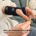 thumbnail image 2 of Steel Plate Wrist Support Sport Sprain Wrist Rest Support Removable Splint Fixed Splint Wrist Support L:13.5*21.5cm 2pcs, 2 of 5