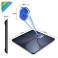 thumbnail image 5 of MOSISO High Accuracy Digital Bathroom Scale with 4.3" Blue Backlight Display, Smart Step-On Technology, Newest Version, Black, 5 of 7