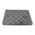 thumbnail image 1 of Pet Self Heating Pad Warming Dog Cat Reusable Solid Color Bed Winter Warm Blanket Washable Bedding Solid Color Gray Non-slide Bottom Carpet M Size S, 1 of 7