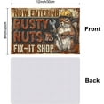 thumbnail image 2 of Vintage Metal Tin Sign Iron Wall Decor for Bars Restaurants Cafe Pubs Rectangle Squirrel 300x200x0.5mm, 2 of 7