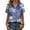 Dark Blue-#001, variant on Womens Button Down Shirts Silk Satin Short Sleeve Tops Floral Print Casual Blouses Spring Fall Collared Dressy Elegant Party Outfits 2026,Green 2XL