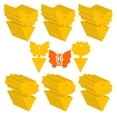 thumbnail image 3 of 48-Pack Yellow Sticky Traps for Fungus Gnats, Fruit Flies, Aphids and Flying Insects | Non-Toxic Double-Sided Sticky Bug Catcher Glue Traps for Indoor Houseplants, Flowers and Outdoor Garden, 3 of 7