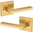 thumbnail image 3 of Baldwin 5162.Priv 5162 Privacy Door Lever Set - Brass, 3 of 7