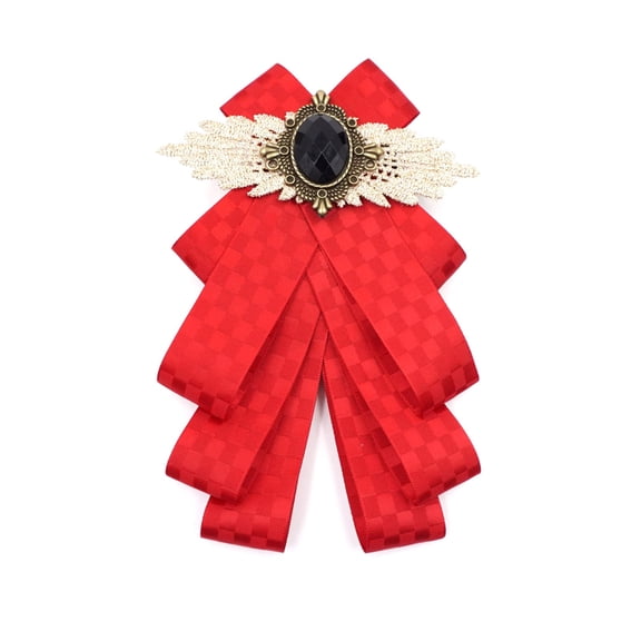 Men's Solid Pre-Tied Bow Tie Luxury Decorative Wedding,for Women Men Clip on Bowties for Shirt Tuxedo Wedding Party